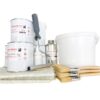2m2 fibreglass GRP pond lining kit 2m2 fibreglass GRP pond lining kit