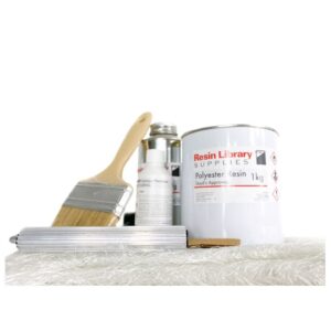 marine 1m2 fibreglass (GRP) repair kit
